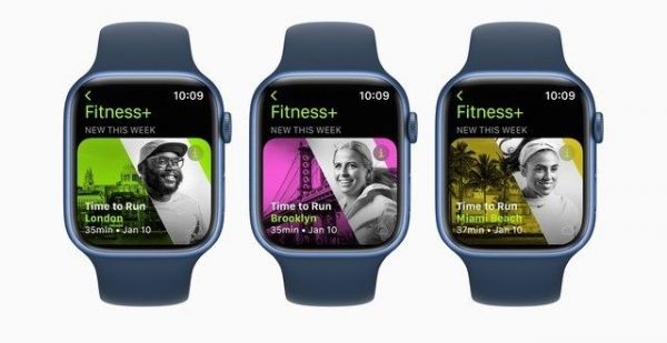 苹果Fitness＋：可以虚拟跑步地点