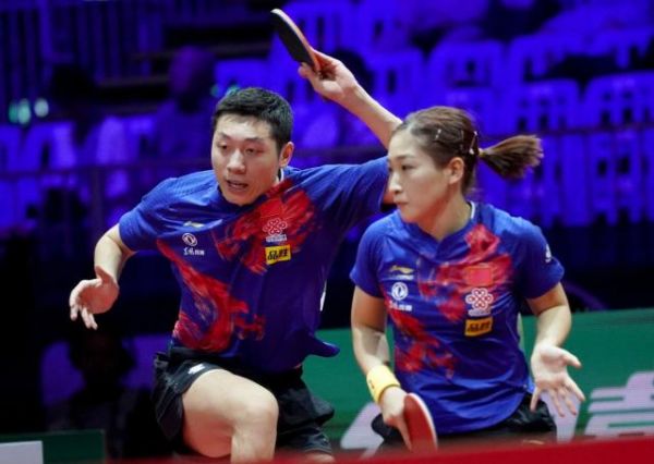 许昕刘诗雯4-1胜日本组合 夺国乒第19.5个混双冠军