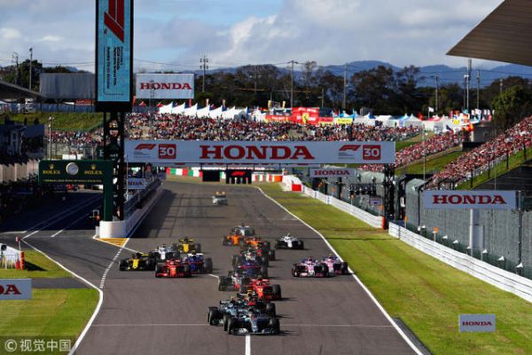 F1日本站：梅奔前二汉密尔顿夺冠 维特尔落后67分
