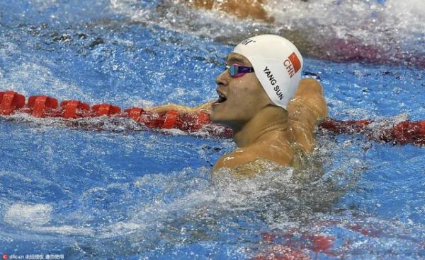 媒体：孙杨放弃1500自合情合理 成绩虽提升但竞争力不足 