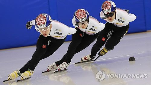 韩国短道队最后冲刺备战冬奥 崔敏静盼结果完美