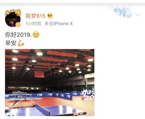 国乒花样送新年祝福：刘国梁自勉再出发 张继科弹钢琴