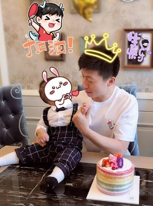 马龙生日爱子陪伴：岁月让我遇见更好的自己和你们