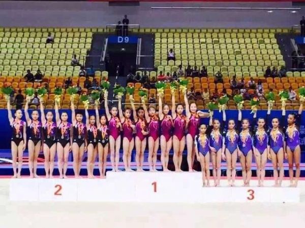 阔别十年！湖南女队重夺体操全锦赛团体冠军