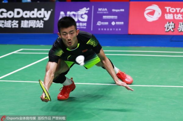 世锦赛谌龙2-0西本拳太进八强 将与安赛龙争夺四强