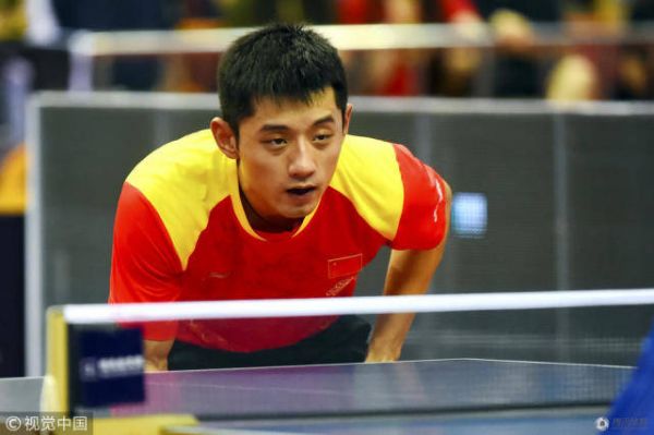日乒赛战张继科4-1林昀儒 连续3周进公开赛正赛