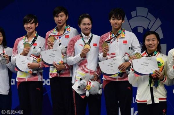4X200米自由泳接力亚运夺冠不足喜 这阵容是为东京争金而备