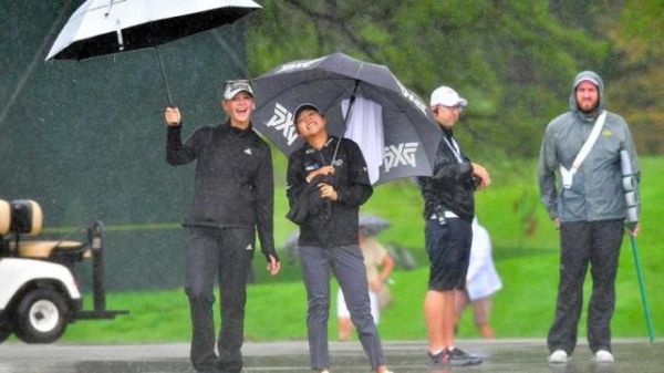 LPGA印第赛次轮因雨未完赛 朴城炫领先刘钰并列23