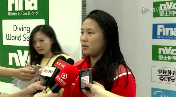 王涵回应与何姿竞争关系：我已做好了准备