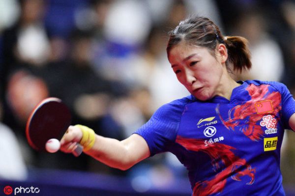 日乒赛刘诗雯4-1逆转平野美宇进决赛 国乒包揽女单冠亚