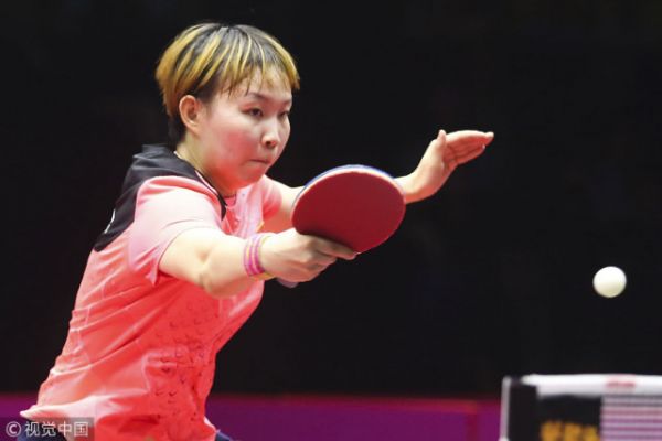 瑞乒赛女单8强占5人 朱雨玲陈梦已会师上半区
