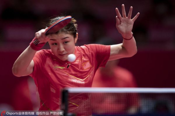 乒乓球女单半决赛陈梦4-0田志希 期待与王曼昱会师决赛