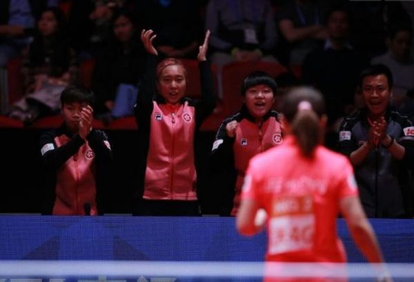 国乒女队四强对手产生 香港3-0胜罗马尼亚