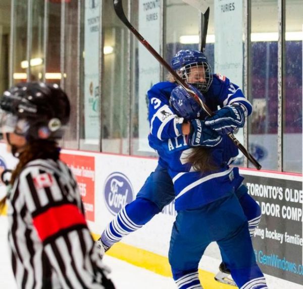 CWHL怒火胜卫冕冠军 万科阳光胜场劣势无缘季后赛