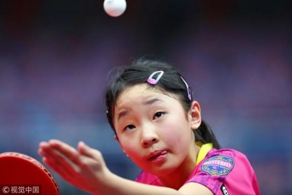 张本智和妹妹瑞典赛战3个级别 U-13女单已夺冠