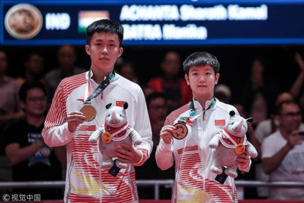 青奥会乒球混合团体赛队小组两连胜 提前锁定16强席位