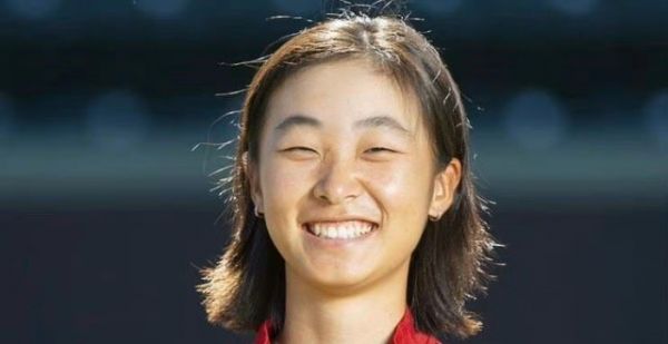 网球美国15K女单，选手韩江雪晋级四强
