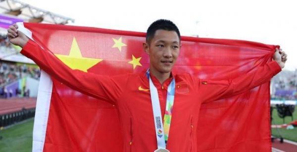 王嘉男是田径第4位男子世锦赛冠军，前3位是刘翔、王浩、陈定