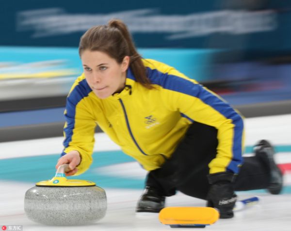 女子第七轮瑞典加五连胜 加拿胜瑞士