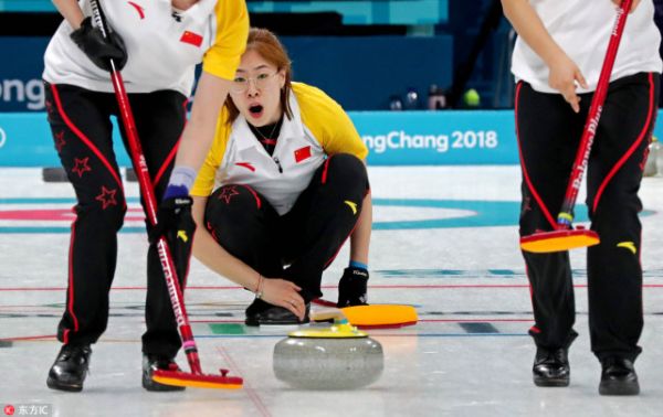 女子力克瑞士劲旅 平昌冬奥取得开门红