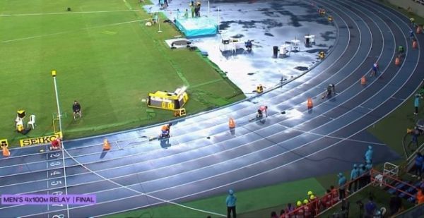2022卡利田径世青赛男子4x100：日本队夺冠
