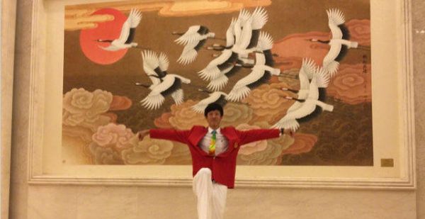 白鹤亮翅！张国伟称努力比天赋更重要，粉丝：综艺不能没有你
