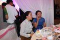 王皓婚 王楠休闲装扮出席并祝新人幸福快乐