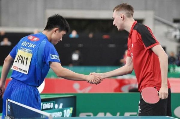 张本智和一人独得2分 16岁的他已是日本男乒唯一底牌？