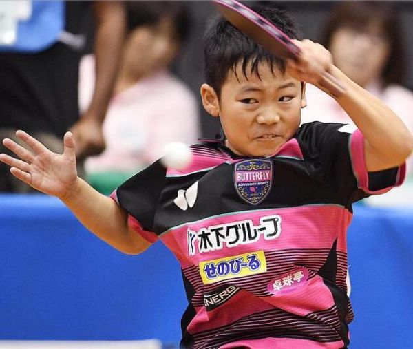 日本全国赛张本美和出 11岁幼星进男单八强