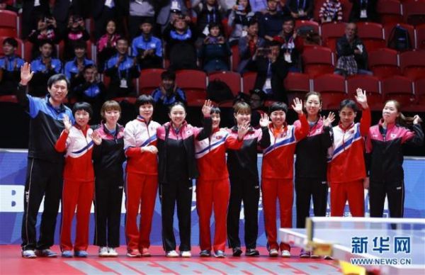 世乒赛日本女团3-0胜韩朝联队 连续三届进决赛