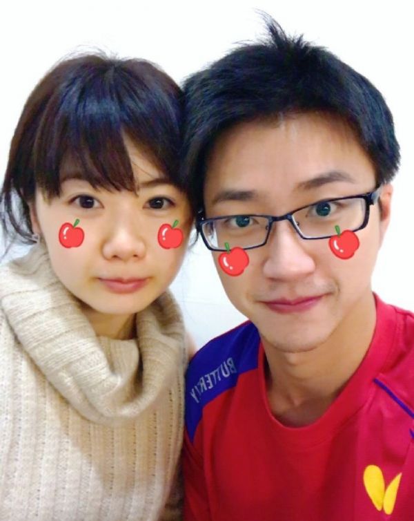 福原爱经常在微博晒自己婚后的幸福生活