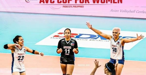 2022女排亚洲杯小组赛：菲律宾3-1伊朗 赢得首胜