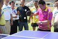 草根教练郭跃华台上爱抢镜 指导弟子一阵见血