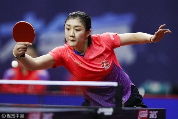 地表最强12人-樊振东唯一全胜球员 陈梦成女队新王者