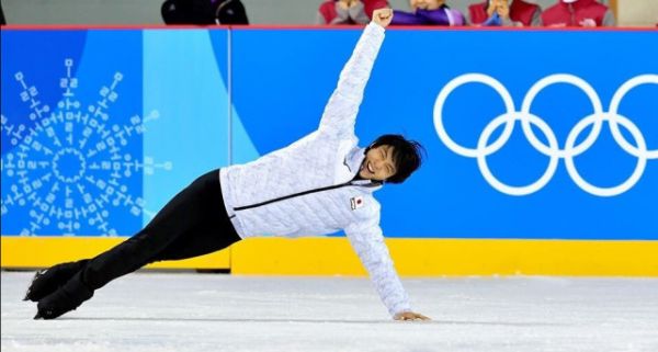 冰上全能小王子 花滑羽生 速滑玩得也很溜